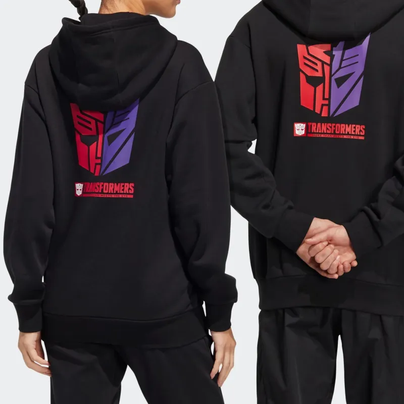 Adidas X Transformers Co branded Series Sweatshirts Men Black-5