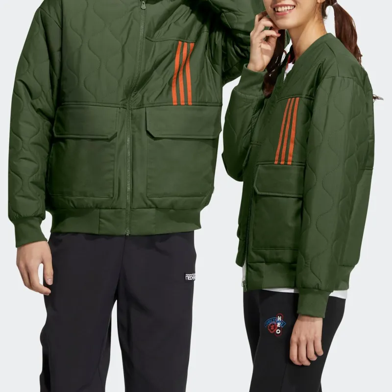 Adidas Puffer Jackets Unisex Green-5