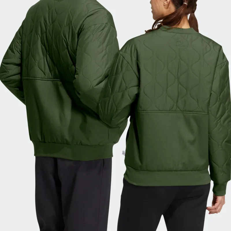 Adidas Puffer Jackets Unisex Green-4