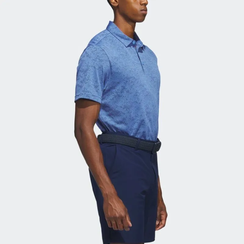Adidas Polo Shirts Men University Marine Blue-5