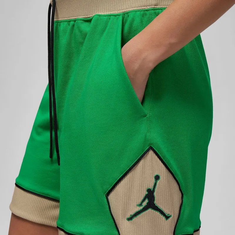 Jordan Apparel Casual Shorts Women's Green-6