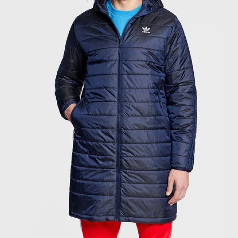 Adidas Puffer Jackets Men Blue-5