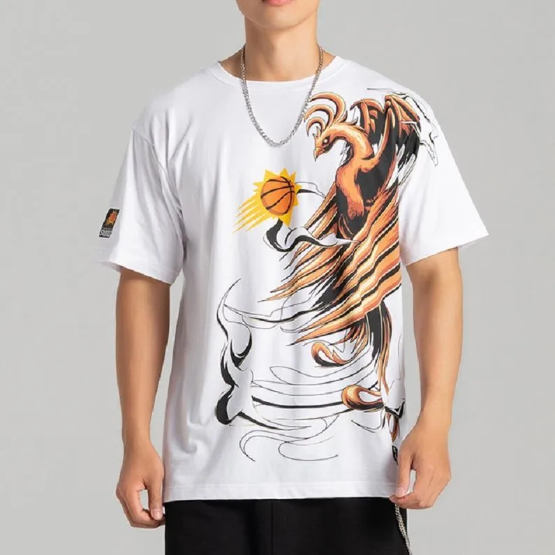 NBA Team T Shirts Unisex White-2