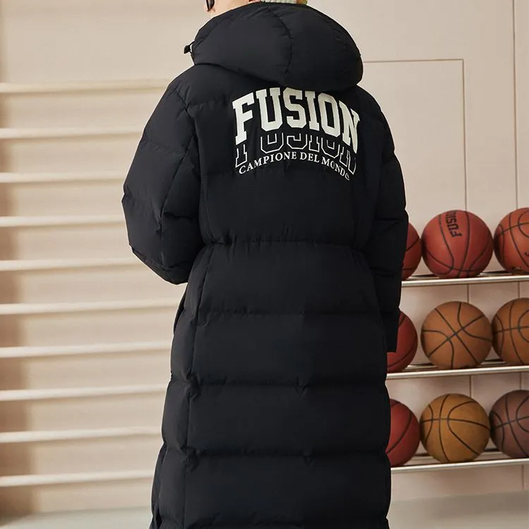 FILA FUSION Down Jacket Women's Jet Black-2
