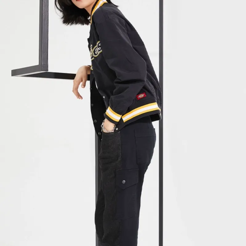 Dickies Baseball Jacket Women's-5