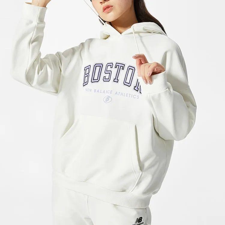 New Balance Sweatshirt Women's Milk White-3