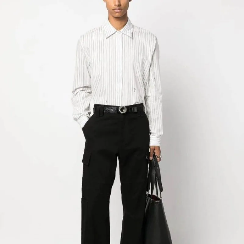 AMIRI Striped Long sleeve Cotton Shirt-4
