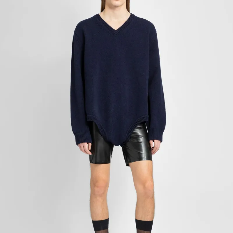 Maison Margiela Four stitch logo Wool Jumper-2