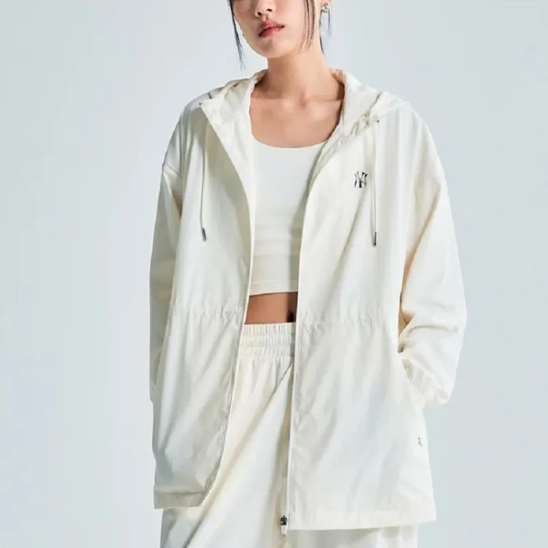 MLB Jackets Women's Cream White-3