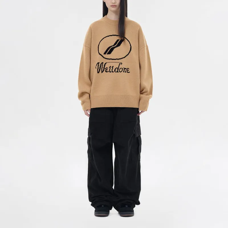 WE11DONE Sweaters Unisex Beige-2