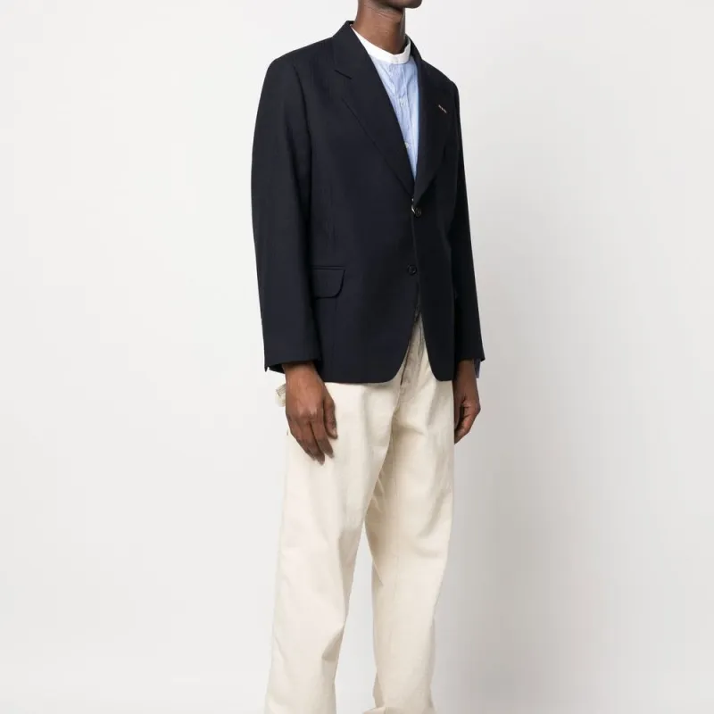 Maison Margiela Herringbone Single Breasted Blazer-1