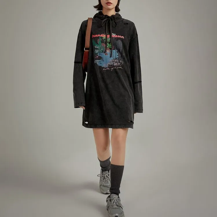 NO ONE ELSE Long Sleeved Dresses Women's Black-2