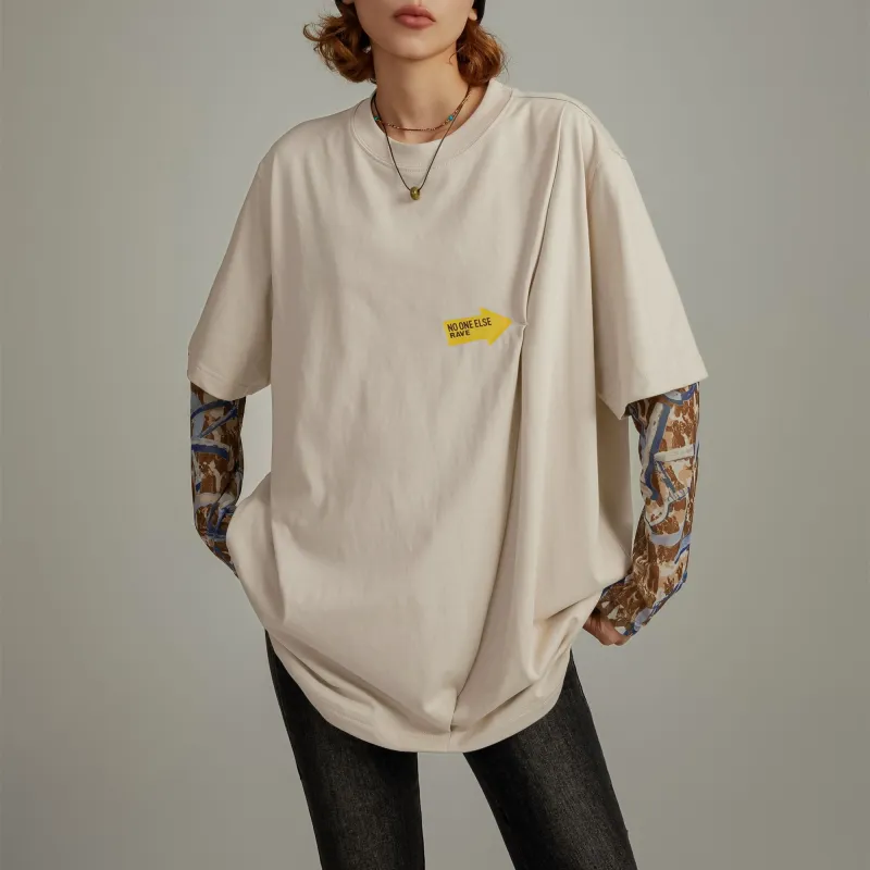 NO ONE ELSE T Shirts Women's Apricot-2