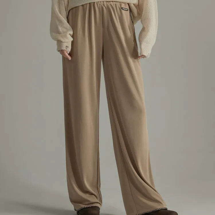 NO ONE ELSE Casual Pants Women's Khaki-4