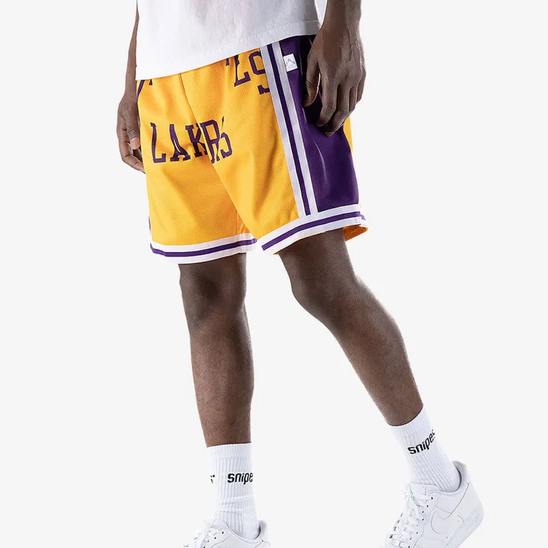 Mitchell & Ness Basketball Shorts Lakers Team Men's-2