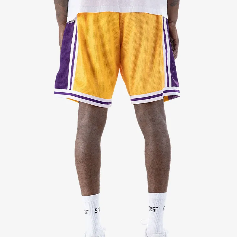 Mitchell & Ness Basketball Shorts Lakers Team Men's-4