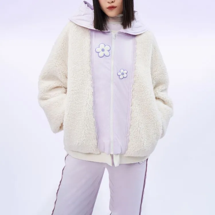 Xiaoli X Skechers XIAOLI Co branded Series Velvet Jackets Women's-3