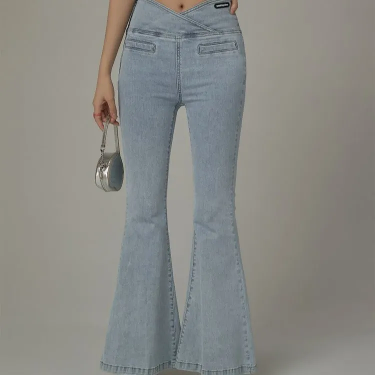 CHUU Jeans Women's Light Denim Blue-5