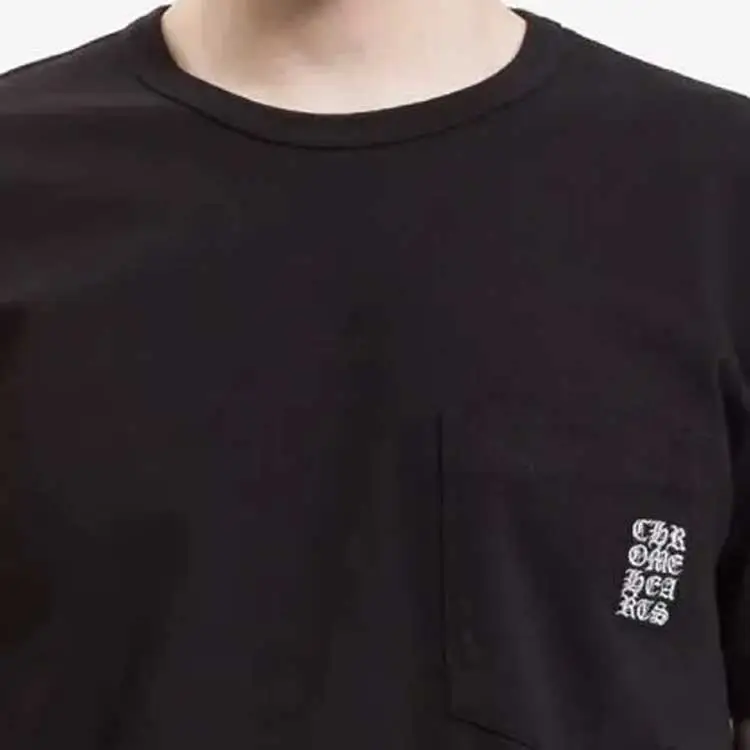 Chrome Hearts T Shirts Men Black-4
