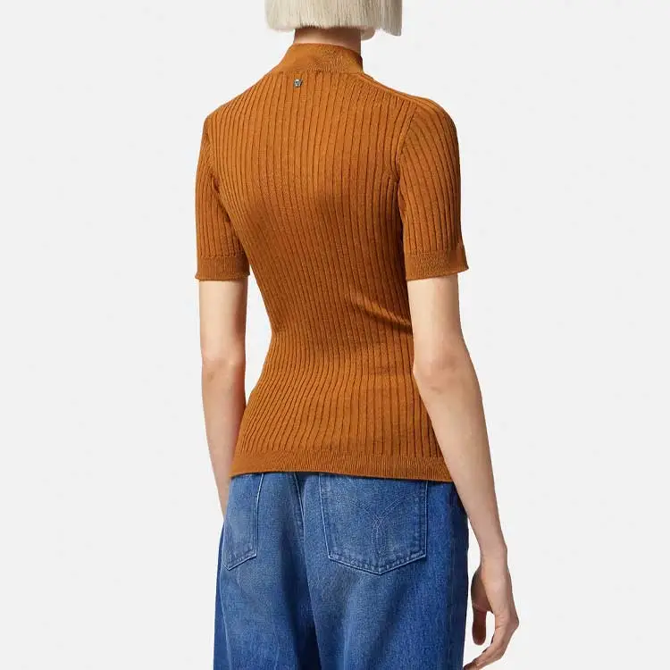 VERSACE Ribbed knit Virgin wool Jumper-2
