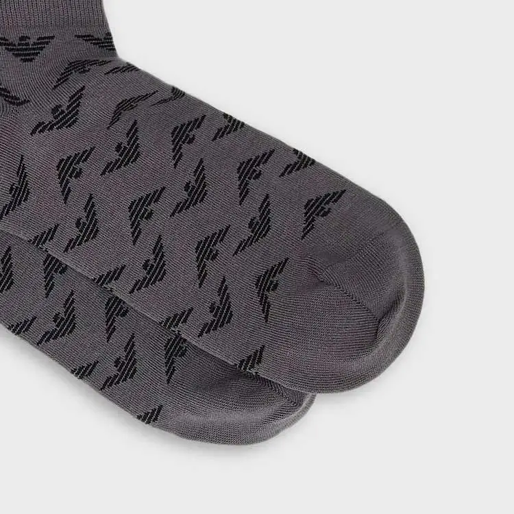 EMPORIO ARMANI Ankle Socks Unisex 2 Pack-1