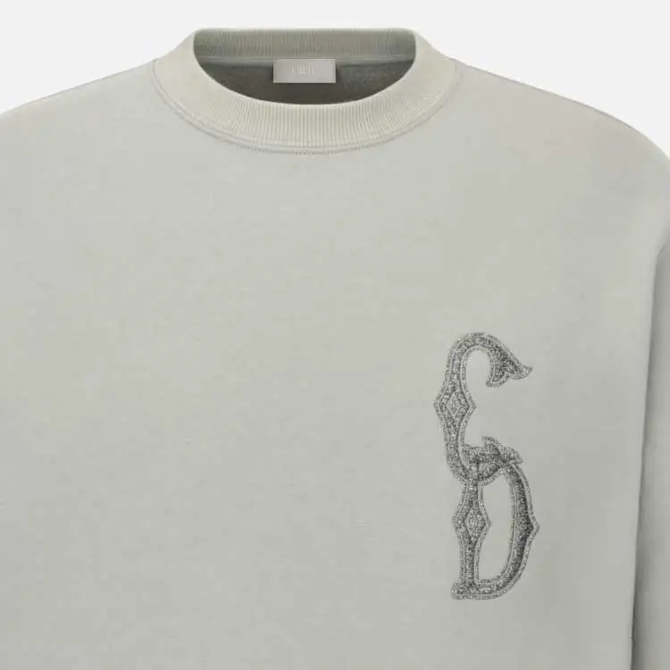 Christian DIOR Pre Owned 2010s CD logo Sweatshirt-6