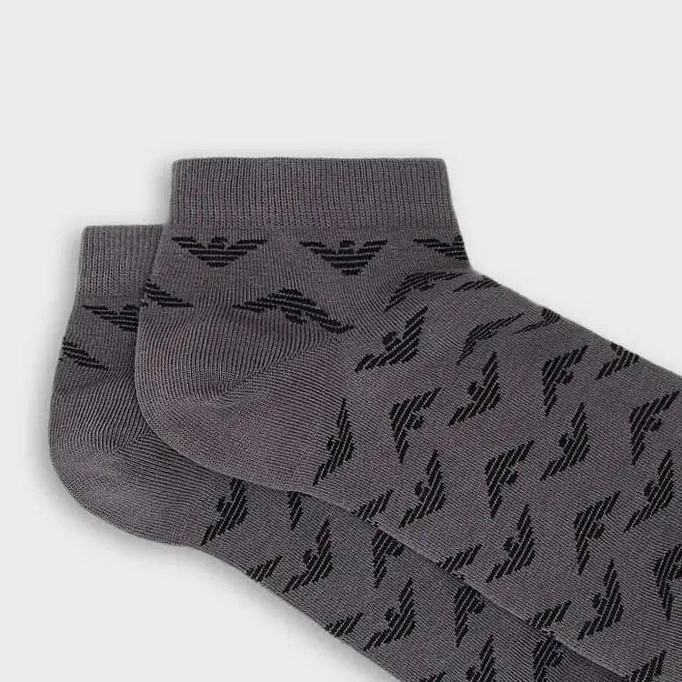 EMPORIO ARMANI Ankle Socks Unisex 2 Pack-2