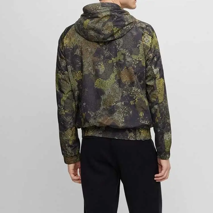 HUGO BOSS Jackets Men Green Camouflage-3