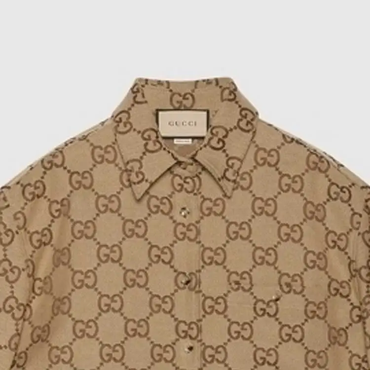 GUCCI Shirts Women's Camel-4