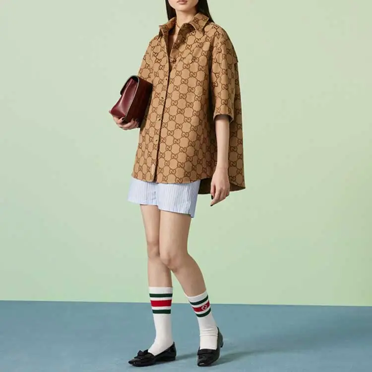 GUCCI Shirts Women's Camel-1