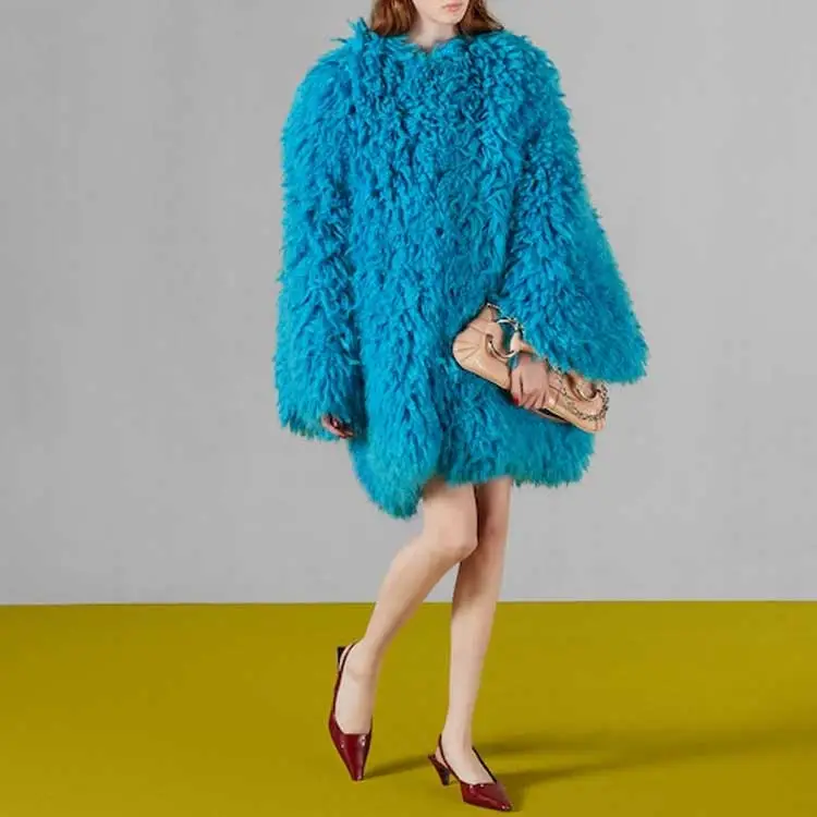 GUCCI Coats Women's Turquoise-1