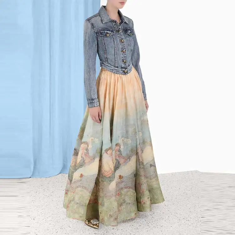Zimmermann Denim Jackets Women's Blue-5