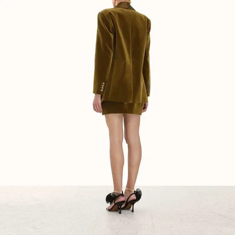 Zimmermann Velvet Waistband Mini Skirt-2