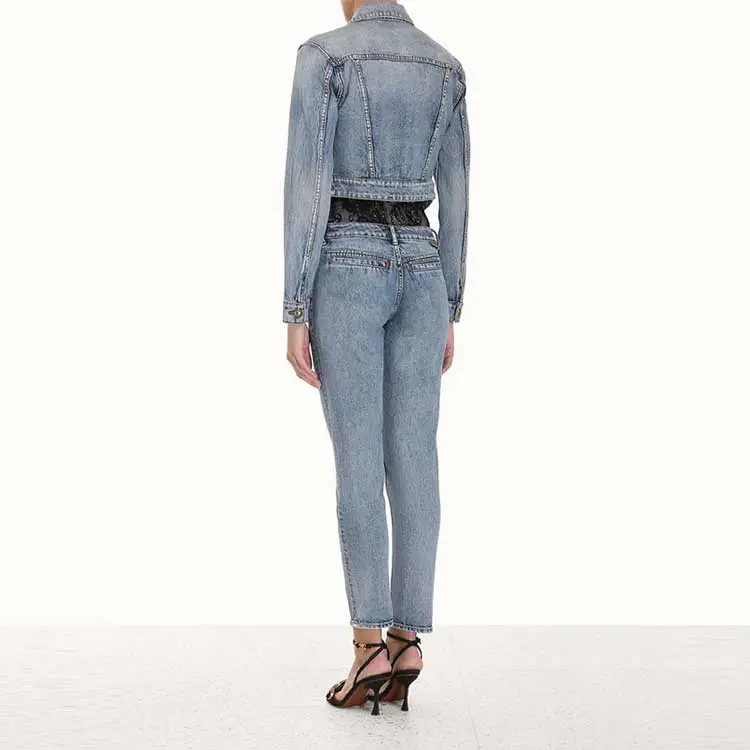 Zimmermann Denim Jackets Women's Blue-3
