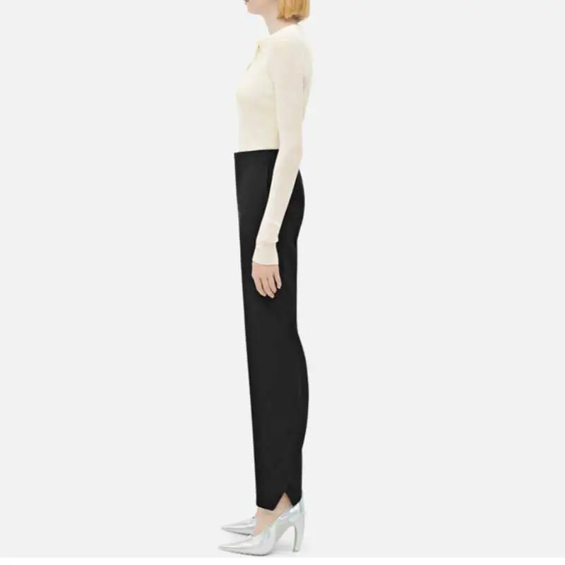 Bottega Veneta Pleated Front Tailored Trousers-3