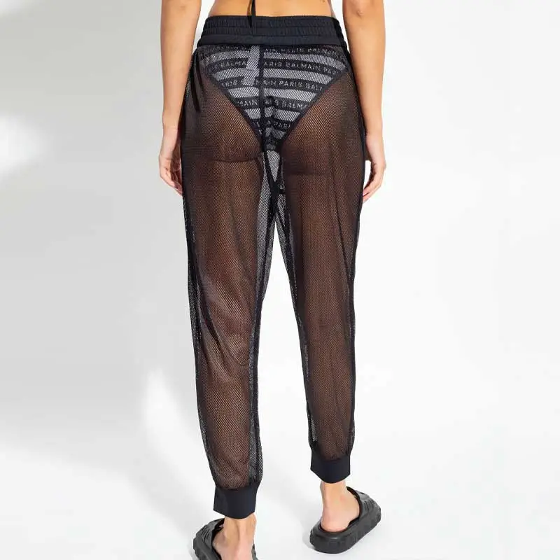 BALMAIN Casual Pants Women's Black-2