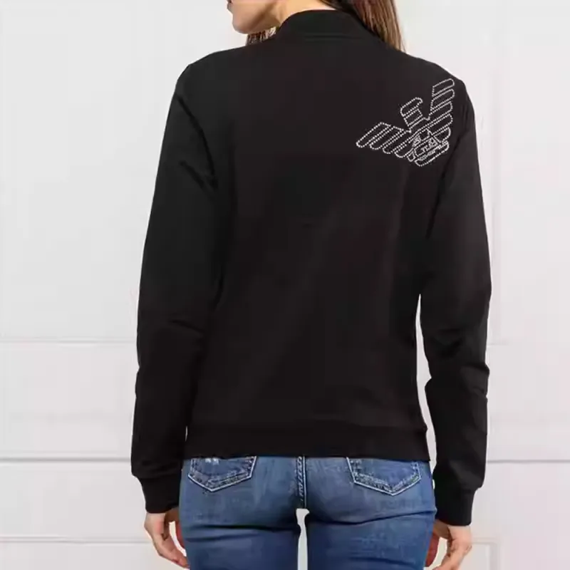 EMPORIO ARMANI EA7 Jackets Women's Black-3