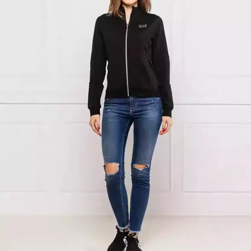 EMPORIO ARMANI EA7 Jackets Women's Black-2