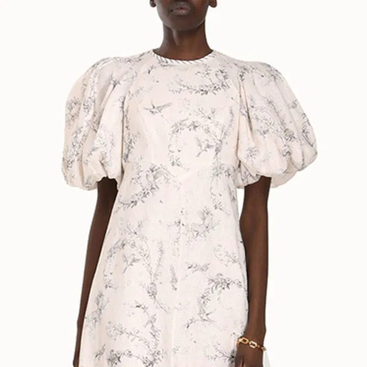 Zimmermann Short Sleeved Dresses Women's Multicolor-5