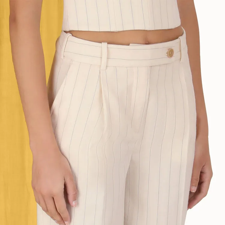 Zimmermann Luminosity Pinstriped Tailored Trousers-4