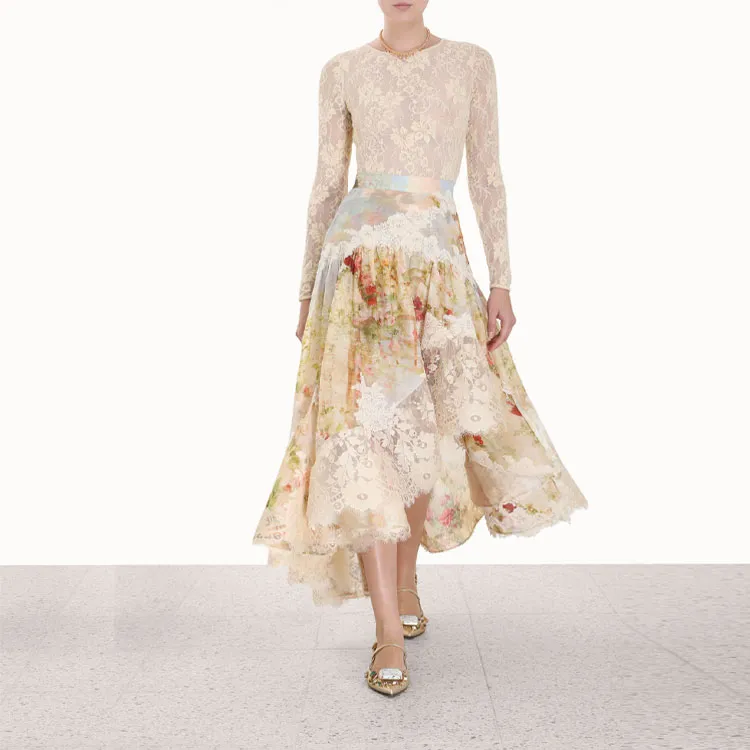 Zimmermann Casual Long Skirts Women's Multicolor-1
