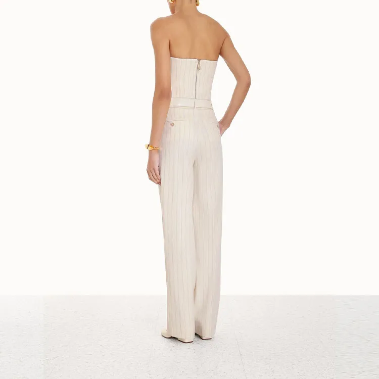 Zimmermann Strapless Tops Women's Cream-3