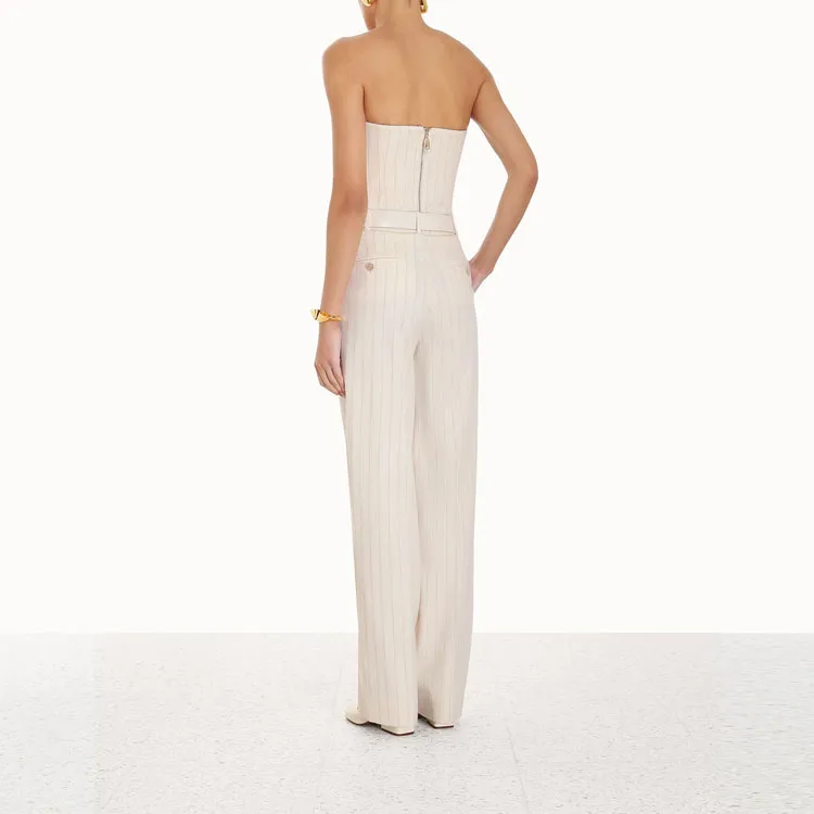 Zimmermann Luminosity Pinstriped Tailored Trousers-3