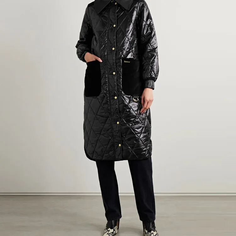 BARBOUR Puffer Jackets Women's Black-1