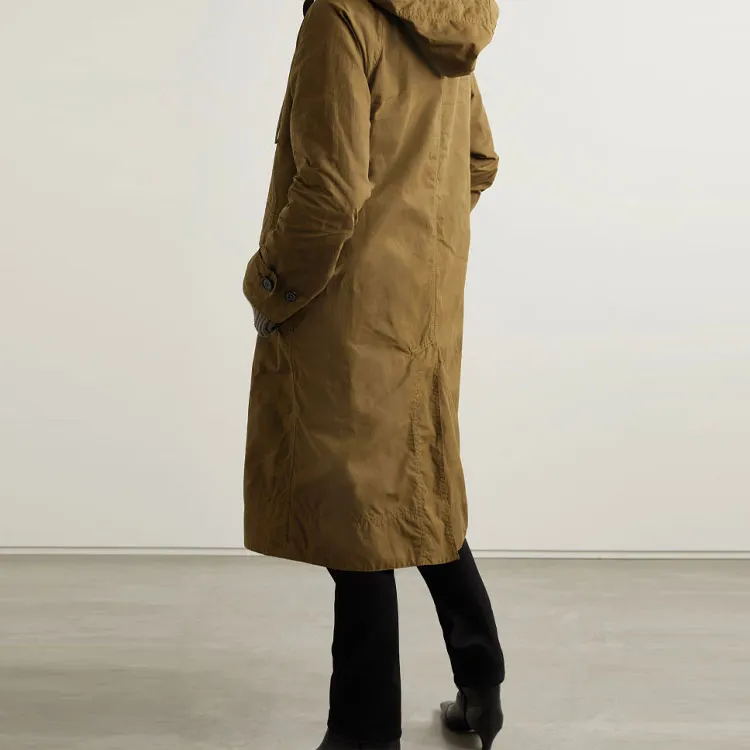 BARBOUR Trench Coats Women's Brown-1