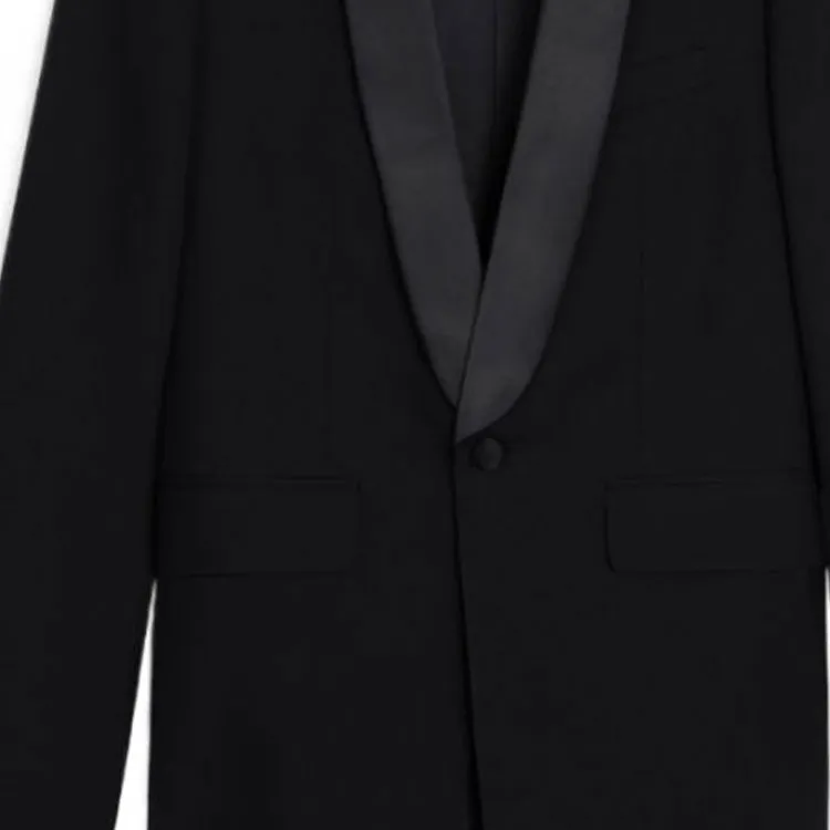 CELINE Single Breasted V Neck Jacket-3