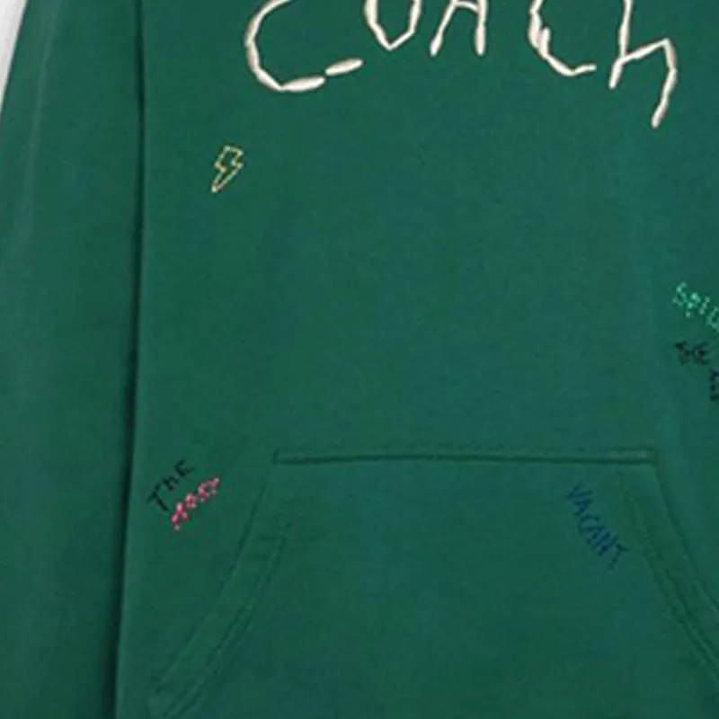 COACH Sweatshirt Unisex Olive Green-3