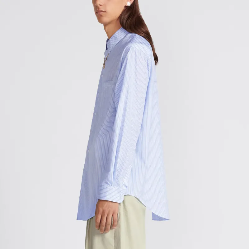 DIOR Shirts Men Blue-4