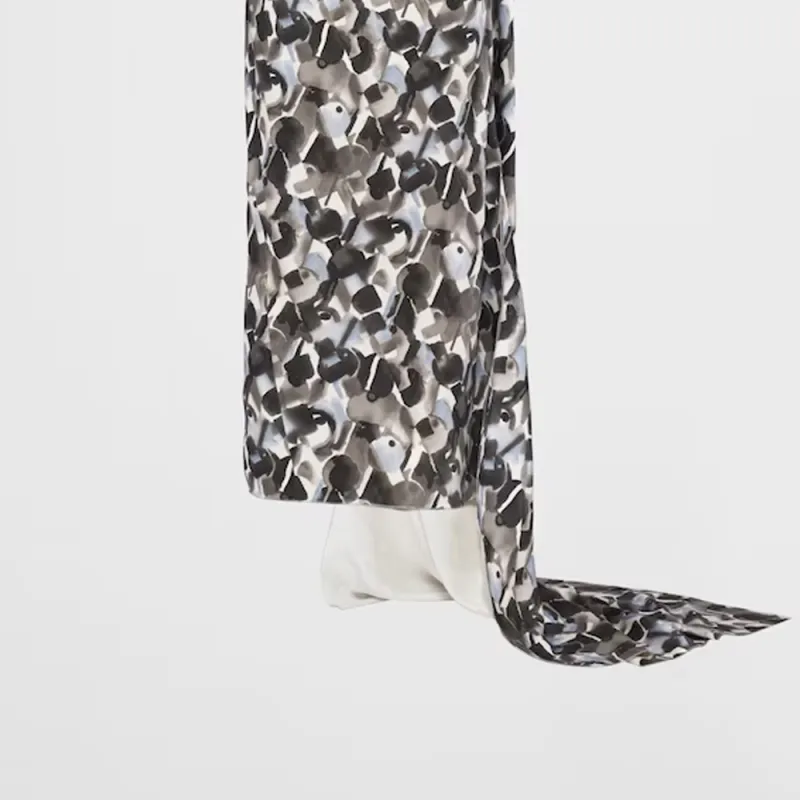 PRADA Long-Sleeved Dresses Women's Black-5