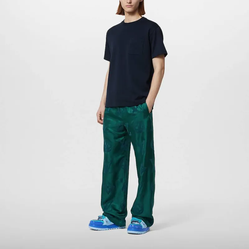 LOUIS VUITTON 1AFBAR Pique Cotton T Shirt-3